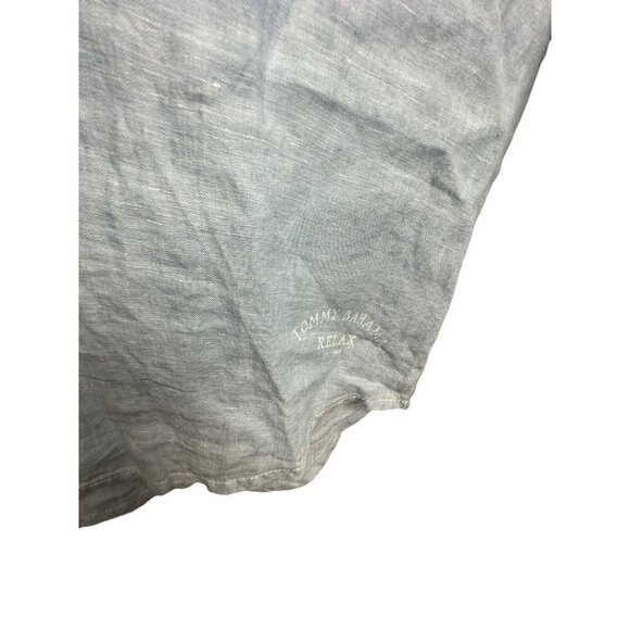 Tommy Bahama Easy Breezer 100% Linen LS Button Up Shirt Mens Large NEW $98 Blue - Picture 6 of 8